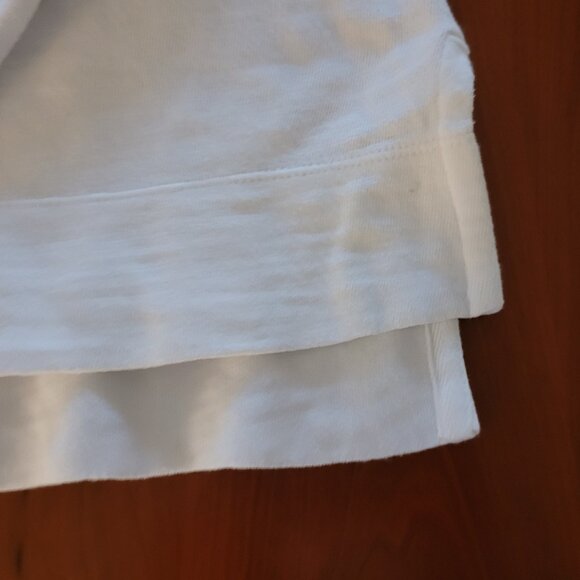 Lilly Pulitzer Half Button Down Long Sleeve Henley- White - Picture 5 of 12